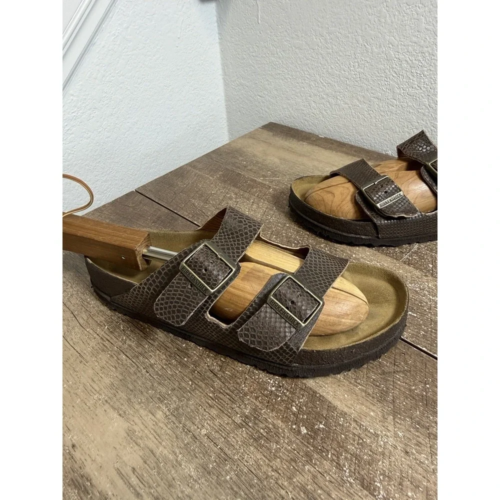 Birkenstock Arizona Nubuck Leather‎ Desert Buck Roast Size 12 45 NEW